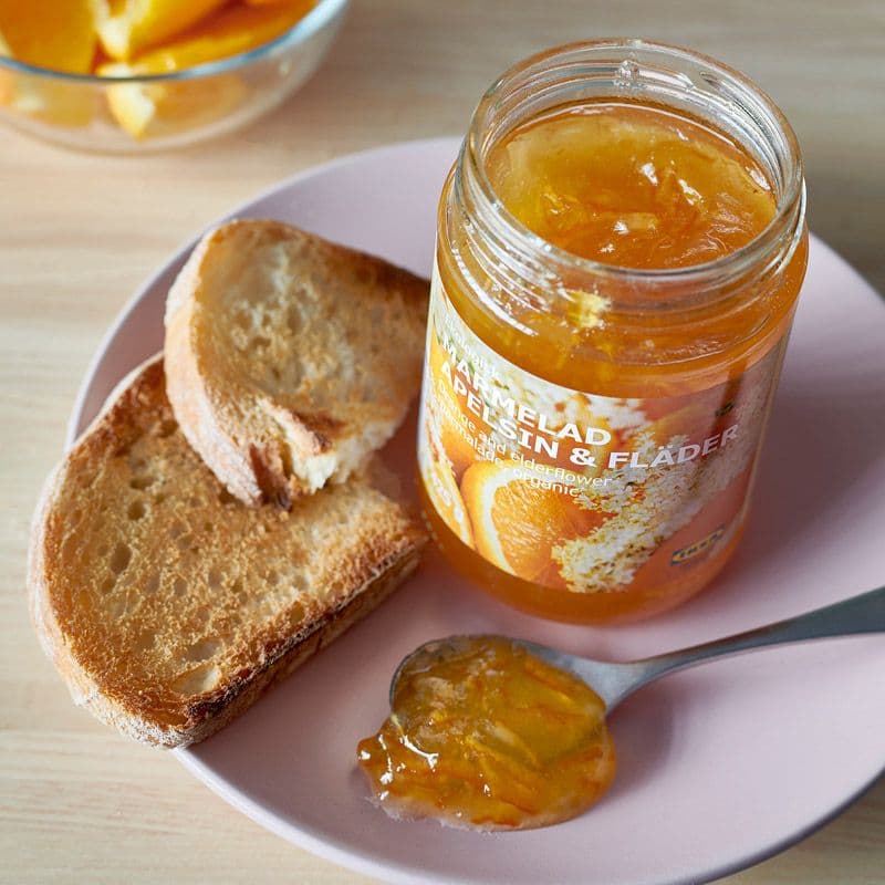 Orange & Elderflower Jam Organic 425g