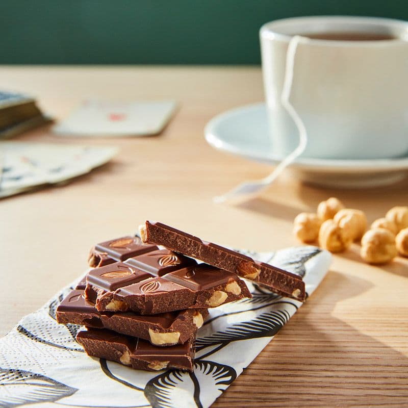 Milk Chocolate Bar w Hazelnut UTZ 100g