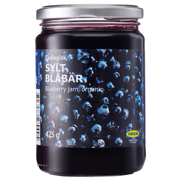 Blueberry Jam Organic 425g
